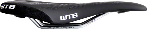 WTB Silverado Pro Saddle: CroMo Rails Black/White