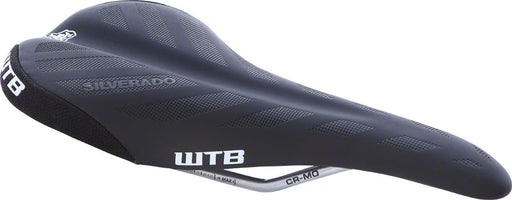 WTB Silverado Pro Saddle: CroMo Rails Black/White