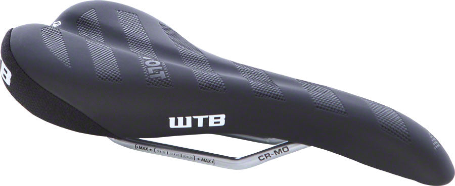 WTB Volt Pro 135 Saddle: CroMo Rails Black/White