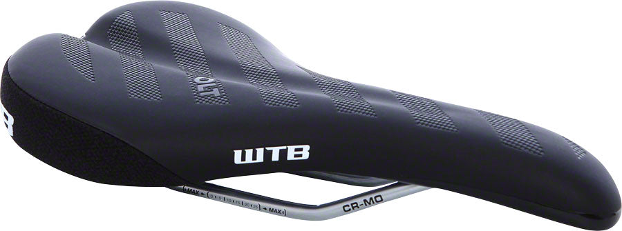 WTB Volt Pro 150 Saddle: CroMo Rails Black/White