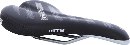WTB Volt Comp 150 Saddle: Steel Rails Black/Silver