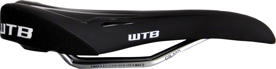 WTB Rocket Pro 142 Saddle: CroMo Rails Black/White