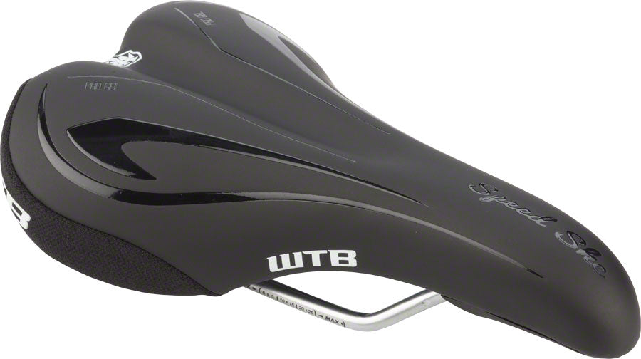 WTB Speed She ProGel Saddle: Steel Rails Black
