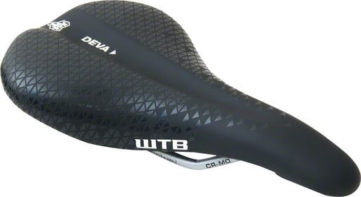 WTB Deva Pro Saddle: CroMo Rails Black/White