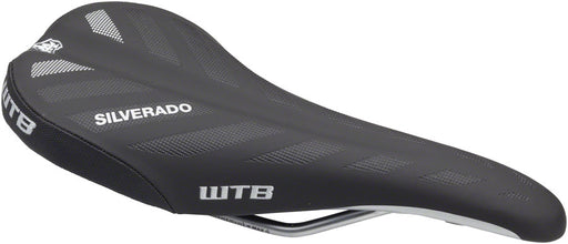 WTB Silverado Comp Saddle: Steel Rails Black/Gray