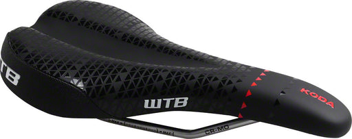 WTB Koda Race 142 Saddle: CroMo Rails Black/Red