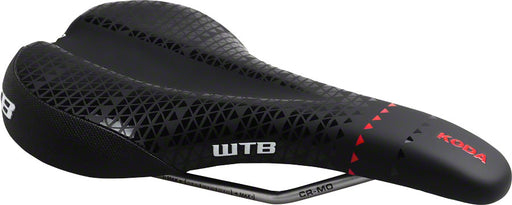 WTB Koda Race 150 Saddle: CroMo Rails Black/Red