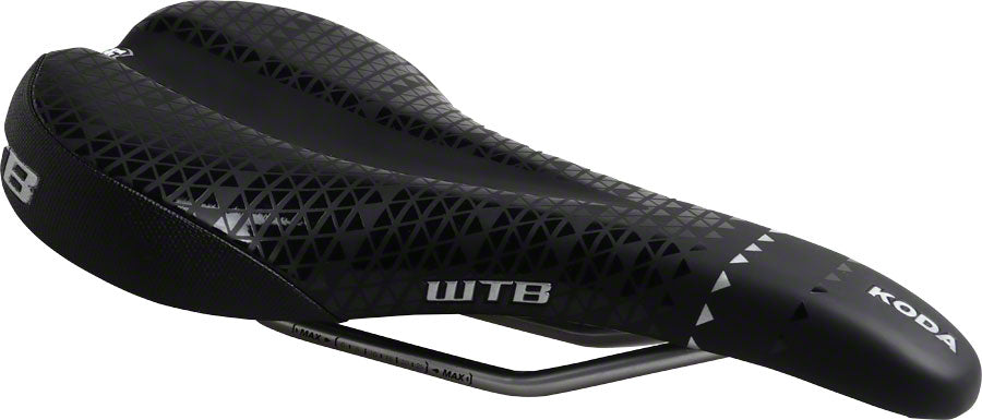 WTB Koda Comp 150 Saddle: Steel Rails Black/Gray