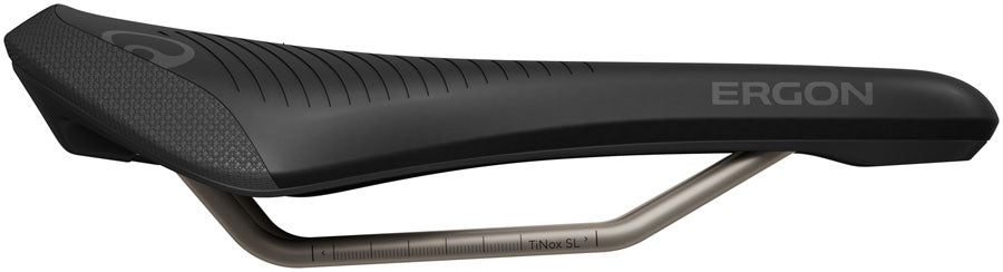 Ergon SMS Pro Saddle - TiNox SL, Black, Women's, Small/Medium