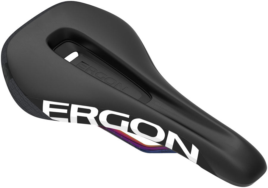 Ergon SM Enduro Pro Saddle - Titanium, OilSlick, Men, Medium/Large