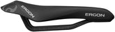 Ergon SR Tri Pro Carbon Saddle - Carbon, Black, Men's, Front