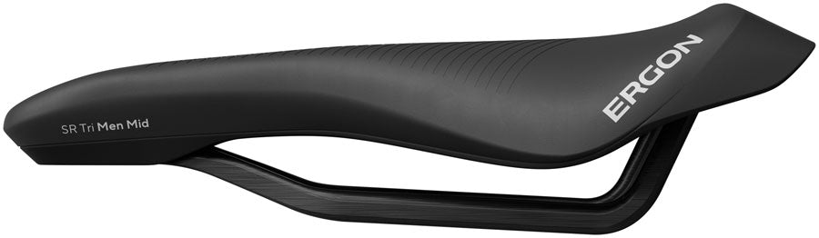 Ergon SR Tri Pro Carbon Saddle - Carbon, Black, Men's, Mid