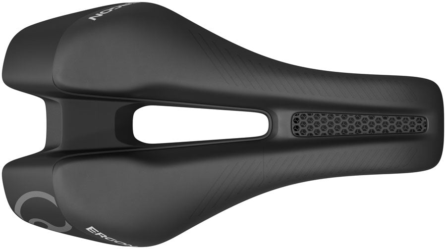 Ergon SR Tri Pro Carbon Saddle - Carbon, Black, Women's, Front