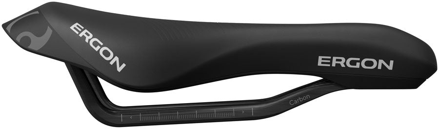 Ergon SR Tri Pro Carbon Saddle - Carbon, Black, Women's, Mid