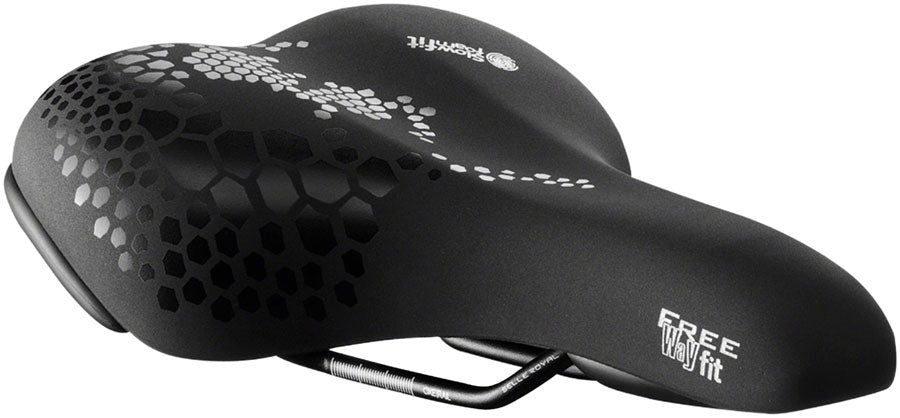 Selle Royal FreeWay Moderate Saddle - Steel, Black, Men's