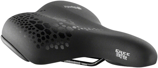Selle Royal FreeWay Saddle - Steel, Black, Relaxed