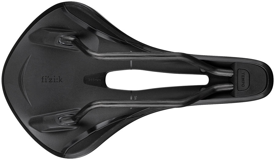 Fizik Tempo Aliante R1 Light Saddle - Carbon, 155mm, Black