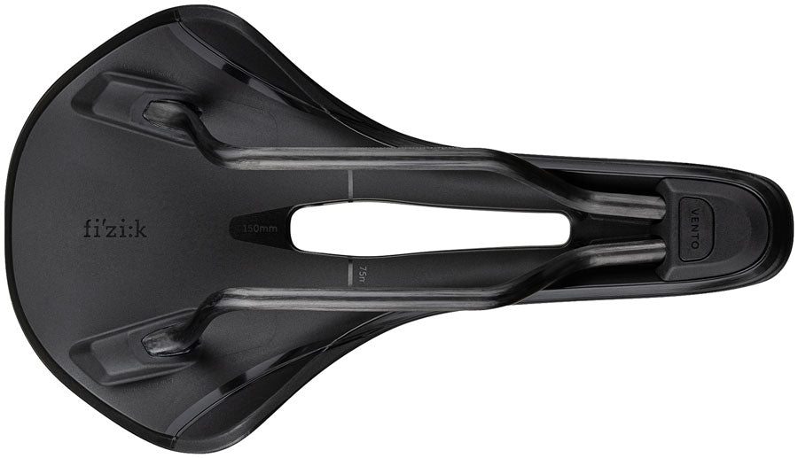 Fizik Vento Antares R1 Light Saddle - Carbon, 150mm, Black
