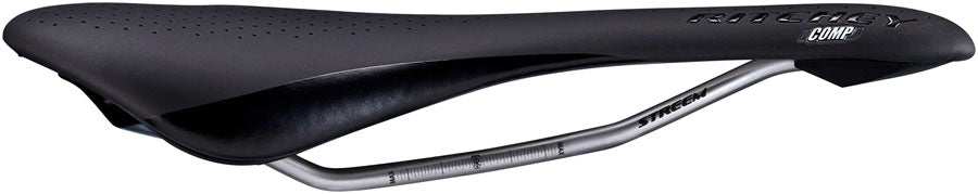Ritchey Streem Comp saddle, Steel , 132mm -  black