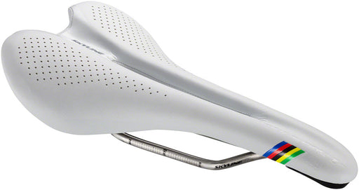 Ritchey Skyline WCS saddle, titanium rail, 145mm width - white