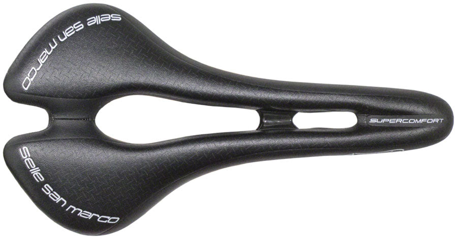 Selle San Marco Aspide Supercomfort Open-Fit Dynamic Saddle - Manganese, Black, Men's, Narrow