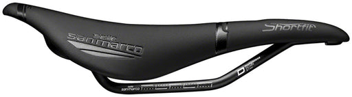 Selle San Marco Shortfit Open-Fit Dynamic Saddle - Manganese, Black, Men's, Wide