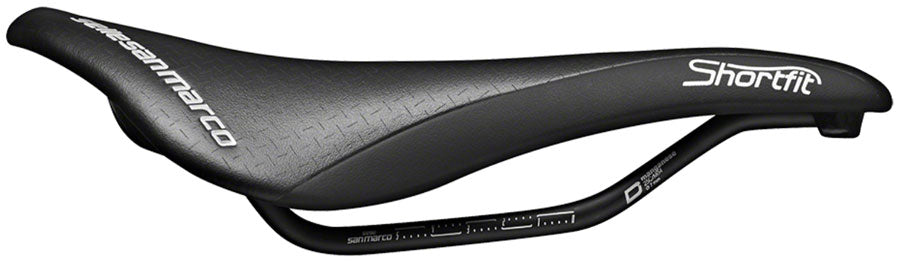 Selle San Marco Shortfit Supercomfort Open-Fit Dynamic Saddle - Manganese, Black, Men's, Wide