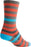 SockGuy Crew Metro Socks - 6", Orange/Gray, Large/X-Large