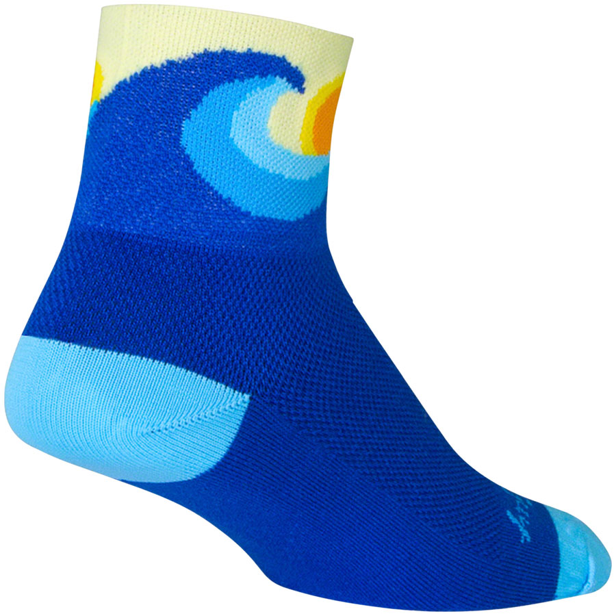 SockGuy Classic Swell Socks - 3", Blue, Small/Medium