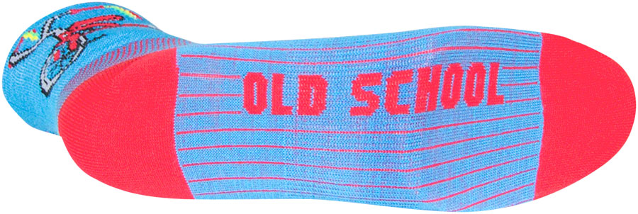 SockGuy Classic Trike Socks - 4", Blue/Red, Small/Medium