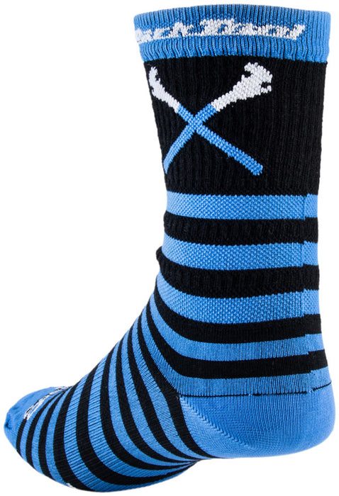 Park Tool Cycling Socks, SOX-6, 5-9, Black/Blue