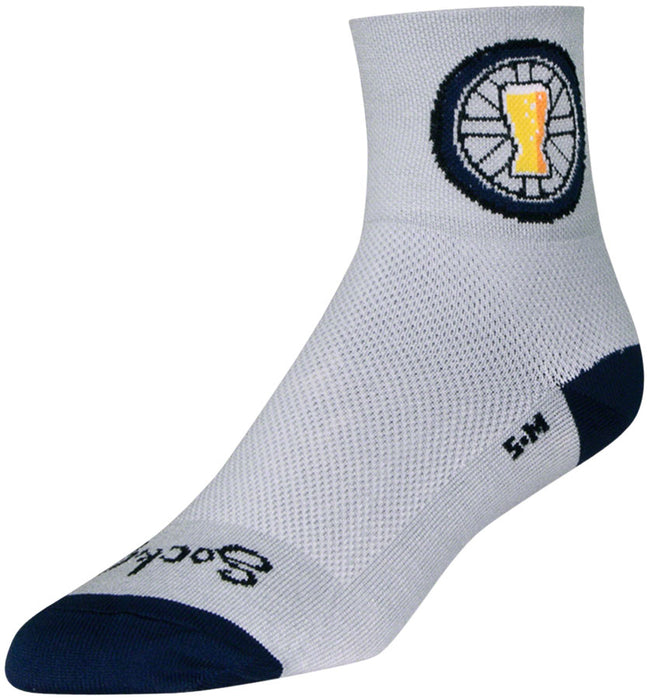 SockGuy Classic Destiny Socks - 3", Gray, Large/X-Large