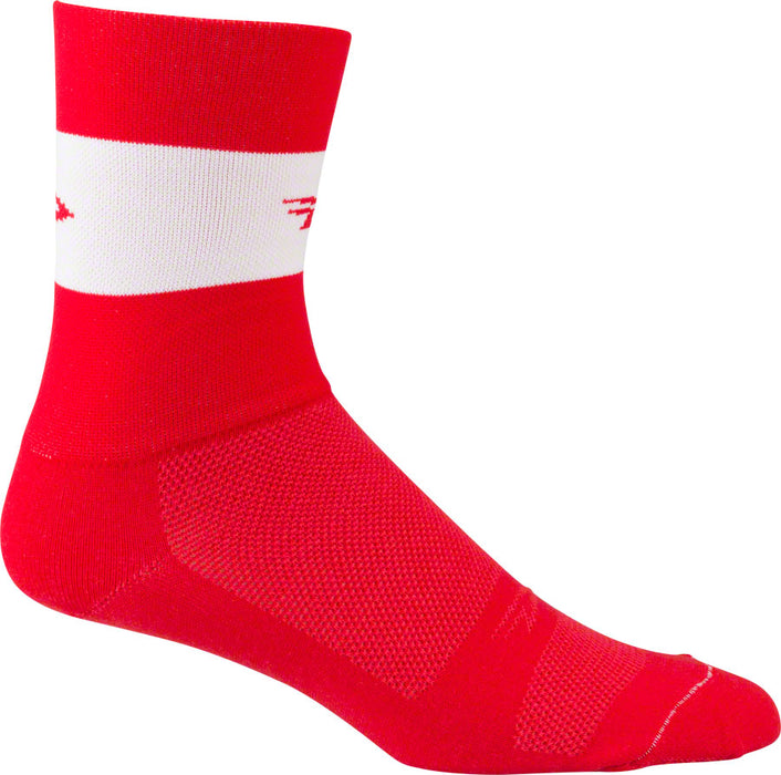 DeFeet Aireator Team DeFeet Sock: Red MD