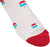 SockGuy SGX Pops Sock: White LG/XL