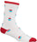 SockGuy SGX Pops Sock: White SM/MD