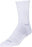 SockGuy SGX White Socks - 6", White, Small/Medium