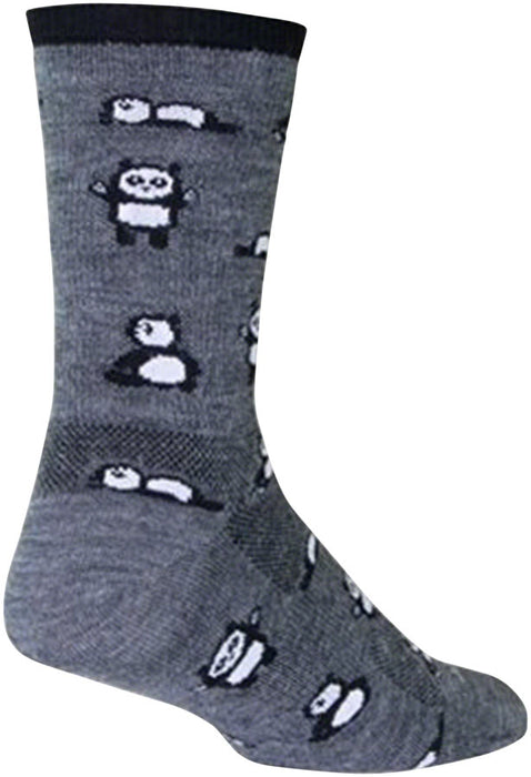 Sockguy Pandamonium Wool Crew Socks 10-13