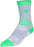 SockGuy SGX Peaks Socks - 6", Gray/Green, Small/Medium