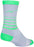 SockGuy SGX Peaks Socks - 6", Gray/Green, Small/Medium