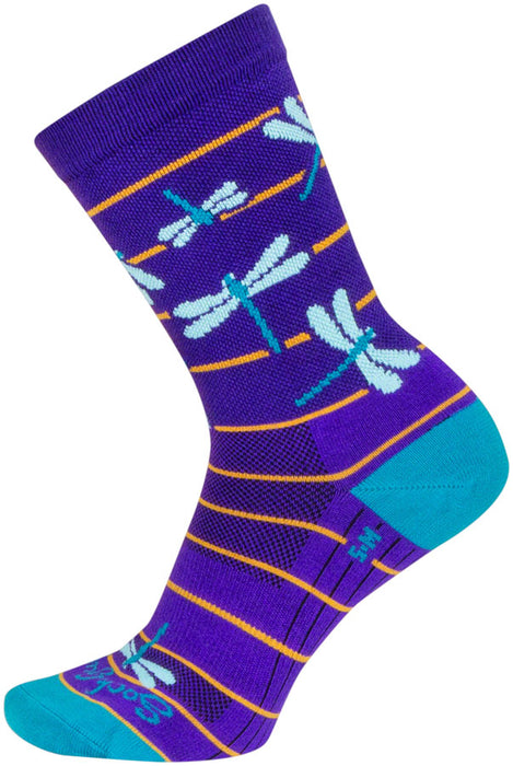 Sockguy Dragonflies Crew Socks, 10-13