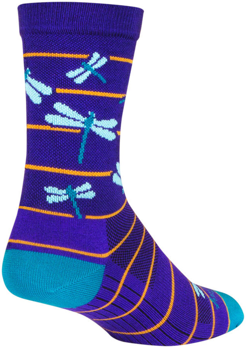 Sockguy Dragonflies Crew Socks, 10-13