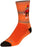 SockGuy Funky Monkey Crew Socks - 6", Orange/Red/Brown, Small/Medium