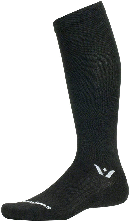 Swiftwick Aspire Knee High Socks - 12", Black, Large