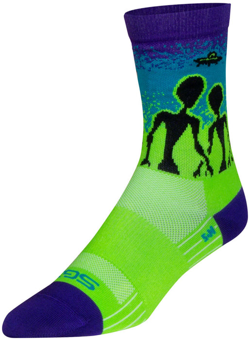 SockGuy Visitors SGX Socks - 6", Large/X-Large