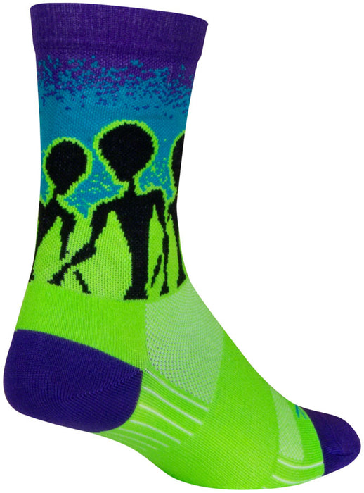 SockGuy Visitors SGX Socks - 6", Large/X-Large