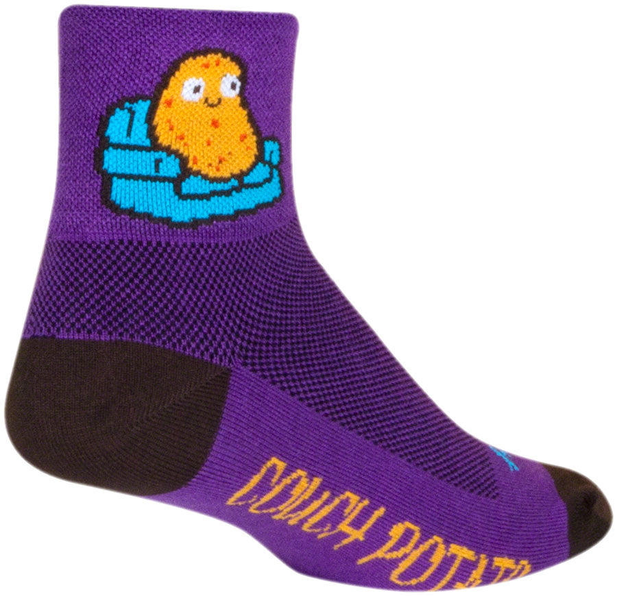 SockGuy Potato Standard Classic Socks - 3", Large/X-Large