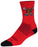 SockGuy Crew Bullish Socks - 6", Red, Small/Medium