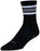 SockGuy SGX Throwback Socks - 6", Black, Large/X-Large