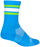 SockGuy SGX Throwback Socks - 6", Blue, Small/Medium