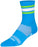 SockGuy SGX Throwback Socks - 6", Blue, Small/Medium